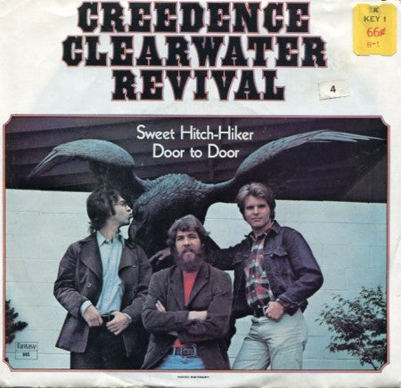 Creedence Clearwater Revival - Sweet Hitch-Hiker/ Door to Door w/ PS