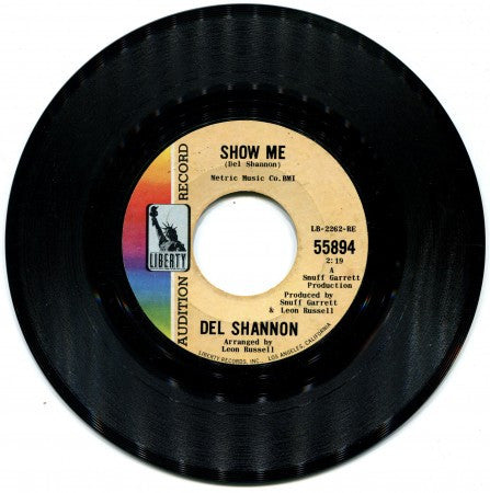 Del Shannon - Show Me/ Never Thought I Could