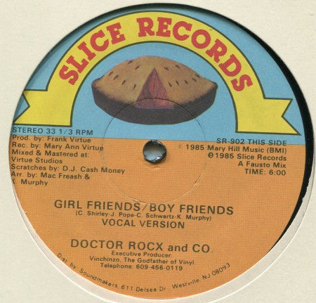 Doc Rocx and CO. - Girl Friends/Boy Friends / Jam Scratchin/Dub Version