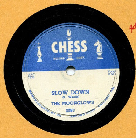 Moonglows - Slow Down/ Foolish Me