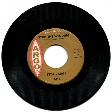 Etta James - Stop The Wedding/ Street of Tears