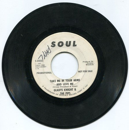 Gladys Knight & the Pips - Take Me In Your Arms/ Take Me In Your Arms