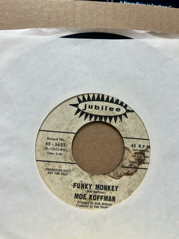 Moe Koffman - Funky Monkey b/w Do You Know The Way to San Jose