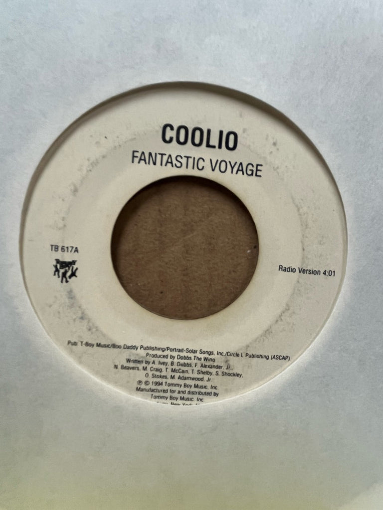 Coolio - Fantastic Voyage (Radio Version) b/w Fantastic Voyage (Timber Radio Edit)