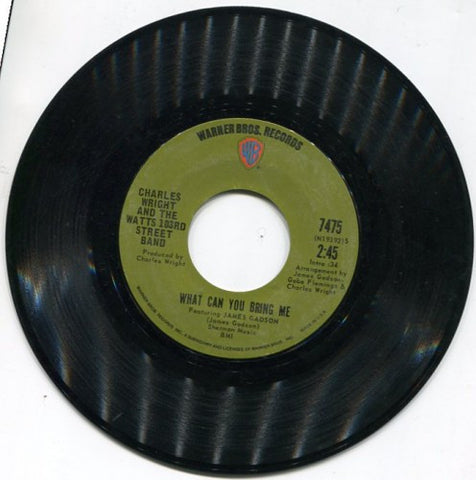 Charles Wright & The 103rd St. Band - Your Love / What Can You Bring Me