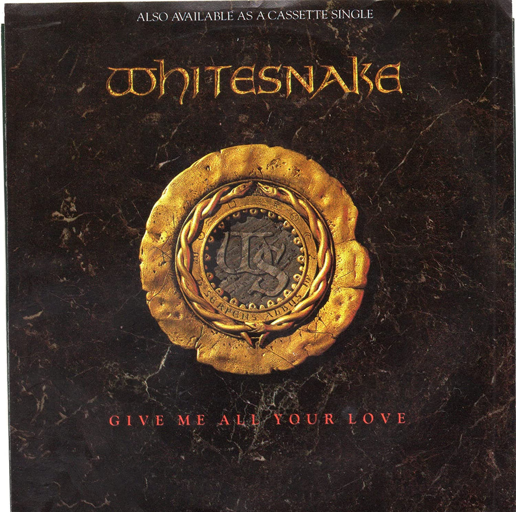 Whitesnake - Give Me All Your Love b/w Straight From The Heart  PS