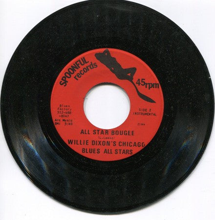 Willie Dixon All-Stars - Good Time Baby (Featuring McKenly Mitchell) / All Star Bougee (instrumental)