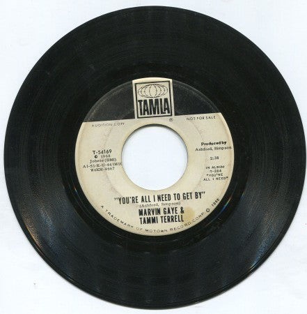 Marvin Gaye - You're All I Need To Get By/ You're All I Need To Get By